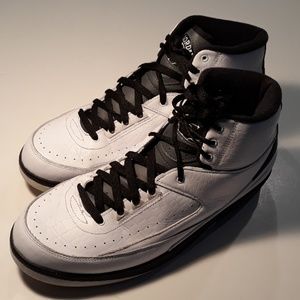 Nike Air Jordan 2 Retro wing it black/white (12)